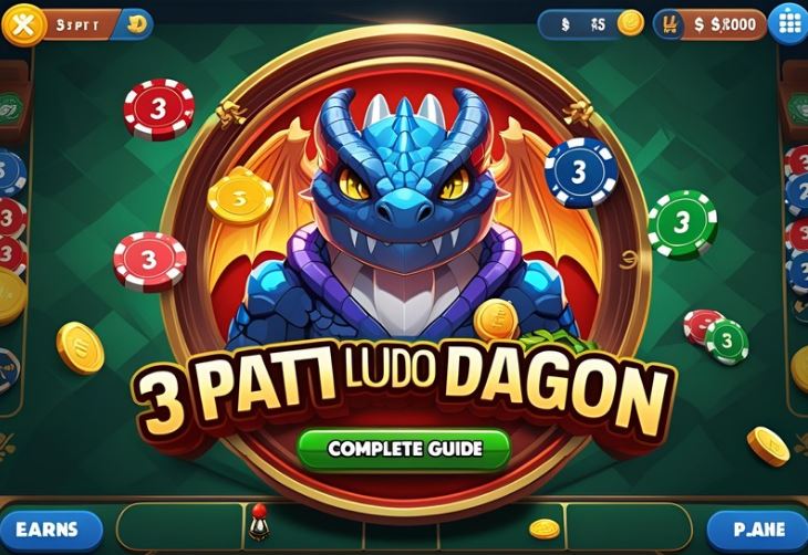 3 Patti Ludo Dragon Complete Guide – Earn Real Cash in Pakistan