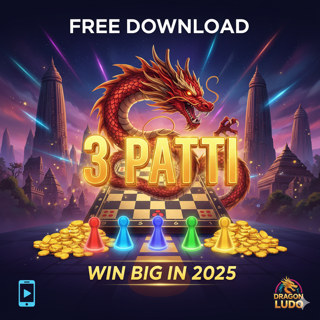 3 Patti Ludo Dragon Free Download – Win Big in 2025
