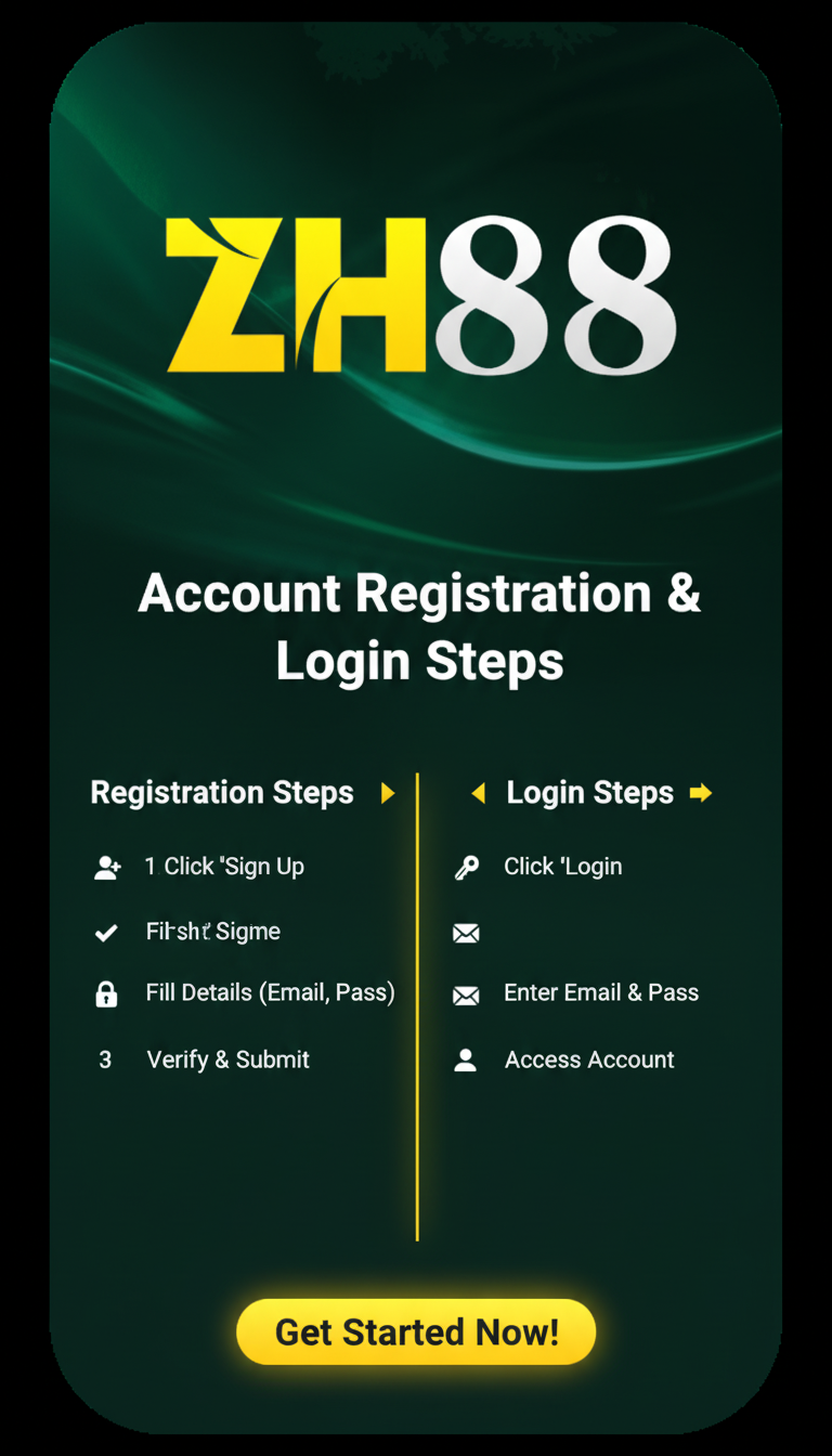 ZH88 Account Registration & Login Steps