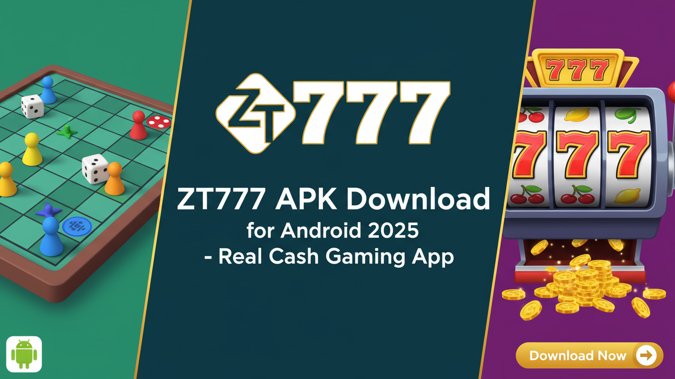 ZT777 APK Download for Android 2025 – Real Cash Gaming App
