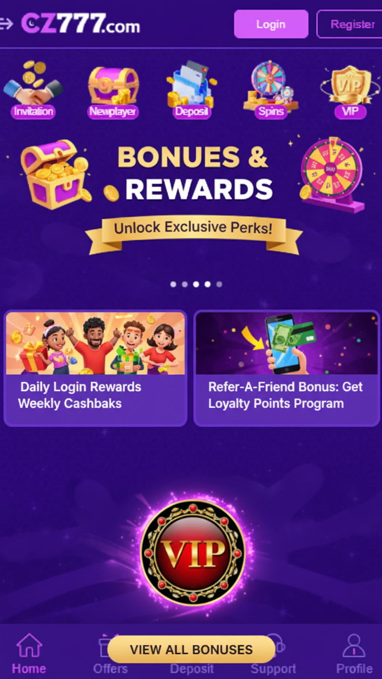 CZ777 Bonuses & Rewards