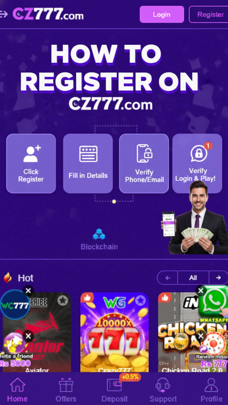 How to Register on CZ777